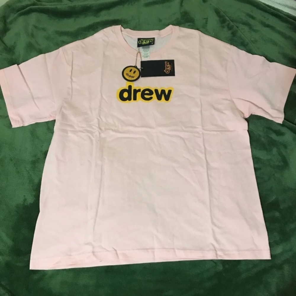 Drew House Pink T-Shirt Size Small Justin Bieber
